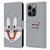 Looney Tunes Full Face Bugs Bunny Leather Book Wallet Case Cover For Apple iPhone 14 Pro