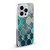 Mark Ashkenazi Mix Patterns Turquoise Soft Gel Case for Apple iPhone 13 Mini