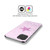 Monika Strigel Glitter Star Pastel Pink Soft Gel Case for Apple iPhone 14