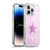 Monika Strigel Glitter Star Pastel Pink Soft Gel Case for Apple iPhone 14 Pro Max & MagSafe