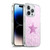 Monika Strigel Glitter Star Pastel Pink Soft Gel Case for Apple iPhone 14 Pro & MagSafe
