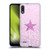 Monika Strigel Glitter Star Pastel Pink Soft Gel Case for LG K22