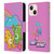 Care Bears Characters Funshine, Cheer And Grumpy Group Leather Book Wallet Case Cover For Apple iPhone 13 Mini