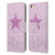 Monika Strigel Glitter Star Pastel Pink Leather Book Wallet Case Cover For Apple iPhone 6 / iPhone 6s