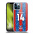 Crystal Palace FC 2024/25 Players Home Kit Jean-Philippe Mateta Soft Gel Case for Apple iPhone 12 Pro Max