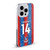Crystal Palace FC 2024/25 Players Home Kit Jean-Philippe Mateta Soft Gel Case for Apple iPhone 12 Pro Max