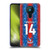 Crystal Palace FC 2024/25 Players Home Kit Jean-Philippe Mateta Soft Gel Case for Nokia 5.3