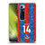 Crystal Palace FC 2024/25 Players Home Kit Jean-Philippe Mateta Soft Gel Case for Xiaomi Mi 10 Ultra 5G