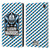 Glasgow Warriors Graphics Stripes Leather Book Wallet Case Cover For Amazon Fire 7 2022