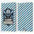 Glasgow Warriors Graphics Stripes Leather Book Wallet Case Cover For Apple iPad 10.2 2019/2020/2021