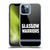 Glasgow Warriors Logo Text Type Black Soft Gel Case for Apple iPhone 12 Pro Max