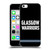 Glasgow Warriors Logo Text Type Black Soft Gel Case for Apple iPhone 5c