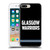 Glasgow Warriors Logo Text Type Black Soft Gel Case for Apple iPhone 7 Plus / iPhone 8 Plus
