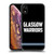 Glasgow Warriors Logo Text Type Black Soft Gel Case for Apple iPhone XR