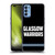 Glasgow Warriors Logo Text Type Black Soft Gel Case for OPPO Reno 4 5G