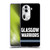 Glasgow Warriors Logo Text Type Black Soft Gel Case for OPPO Reno11 Pro