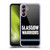 Glasgow Warriors Logo Text Type Black Soft Gel Case for Samsung Galaxy A14 5G
