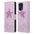 Monika Strigel Glitter Star Pastel Pink Leather Book Wallet Case Cover For OPPO Find X5