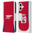 Arsenal FC 2024/25 Players Home Kit Kai Havertz Leather Book Wallet Case Cover For Apple iPhone 16