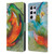 Wyanne Animals Fox In The Round Leather Book Wallet Case Cover For Samsung Galaxy S21 Ultra 5G