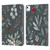 Anis Illustration Floral Pattern Christmas Eucalyptus Blue Leather Book Wallet Case Cover For Apple iPad Air 11 2020/2022/2024