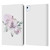Anis Illustration Floral Pattern Lilium Flower Leather Book Wallet Case Cover For Apple iPad Air 11 2020/2022/2024