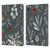 Anis Illustration Floral Pattern Christmas Eucalyptus Blue Leather Book Wallet Case Cover For Apple iPad Pro 11 2020 / 2021 / 2022