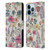 Anis Illustration Floral Pattern Wild Garden Leather Book Wallet Case Cover For Apple iPhone 13 Pro