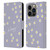 Monika Strigel Happy Daisy Lavender Leather Book Wallet Case Cover For Apple iPhone 14 Pro