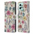 Anis Illustration Floral Pattern Wild Garden Leather Book Wallet Case Cover For Xiaomi Redmi 12