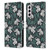 Micklyn Le Feuvre Wildlife Little Laughing Elephants In Turquoise And Grey Leather Book Wallet Case Cover For Samsung Galaxy S21 5G
