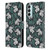 Micklyn Le Feuvre Wildlife Little Laughing Elephants In Turquoise And Grey Leather Book Wallet Case Cover For Samsung Galaxy M15/F15 5G