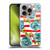 Haley Bush Floral Painting Blue Rose Red Stripe Soft Gel Case for Apple iPhone 16 Pro