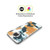 Haley Bush Pattern Painting Abstract Navy Gold White Soft Gel Case for Motorola Edge (2023)