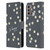 Monika Strigel Happy Daisy Grey Leather Book Wallet Case Cover For Motorola Moto G60 / Moto G40 Fusion