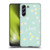 Monika Strigel Happy Daisy Mint Soft Gel Case for Samsung Galaxy S21 FE 5G