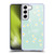 Monika Strigel Happy Daisy Mint Soft Gel Case for Samsung Galaxy S22 5G