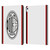 AC Milan 2024/25 Crest Kit Away Leather Book Wallet Case Cover For Apple iPad Air 13 2024