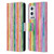 Ninola Colorful Geometric Rainbow Stripes Leather Book Wallet Case Cover For OnePlus 9 Pro