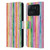 Ninola Colorful Geometric Rainbow Stripes Leather Book Wallet Case Cover For Xiaomi Mi 11 Ultra