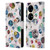 Ninola Colourful Patterns Space Planets White Leather Book Wallet Case Cover For Huawei P50 Pro