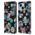 Ninola Colourful Patterns Space Planets Black Leather Book Wallet Case Cover For Apple iPhone 14 Plus