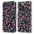 Ninola Colourful Patterns Space Planets Pink Leather Book Wallet Case Cover For Apple iPhone 14 Pro
