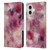 Ninola Colourful Patterns Pink Marble Leather Book Wallet Case Cover For Apple iPhone 16