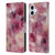 Ninola Colourful Patterns Pink Marble Leather Book Wallet Case Cover For Apple iPhone 16 Plus