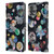 Ninola Colourful Patterns Space Planets Black Leather Book Wallet Case Cover For Motorola Moto Edge 30 Fusion