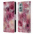 Ninola Colourful Patterns Pink Marble Leather Book Wallet Case Cover For OnePlus 9