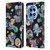 Ninola Colourful Patterns Space Planets Black Leather Book Wallet Case Cover For OnePlus 12R
