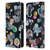 Ninola Colourful Patterns Space Planets Black Leather Book Wallet Case Cover For OPPO Find X2 Neo 5G