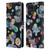 Ninola Colourful Patterns Space Planets Black Leather Book Wallet Case Cover For OPPO Find X5
